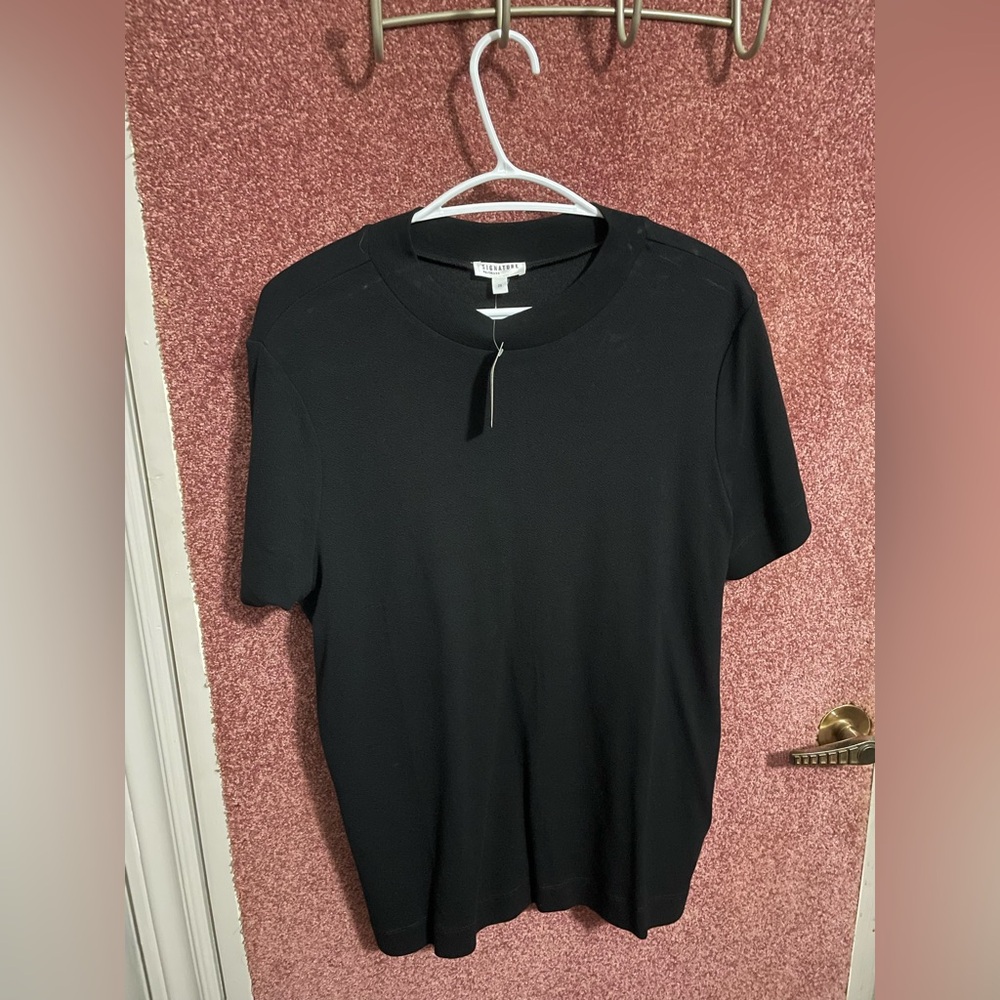 Reitmans Black Short Sleeve Women's Tee